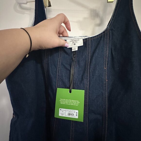 Denim Blue Midi Dress - Picture 4 of 4